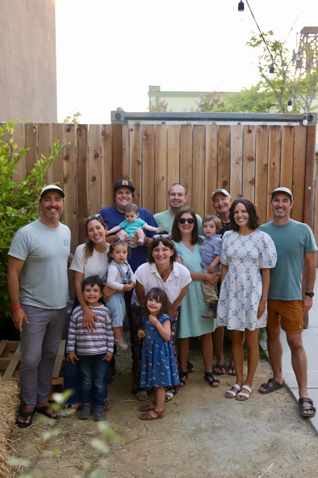 Kevin with family and friends
